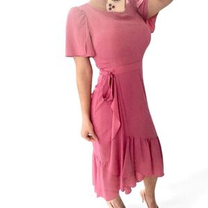 Alex Marie Pink High Low Dress